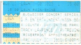 Vintage Tracy Lawrence Ticket Stub July 21 1995 Little Rock Arkansas - £19.54 GBP