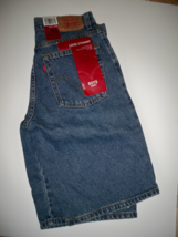 Boys Levi's Strauss & Co. Loose Straight Indigo Denim Shorts New - $24.99