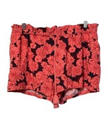 Isabel Maternity Ingrid &amp; Isabel Women Pink/Salmon Floral Knit Shorts Sm... - £7.51 GBP