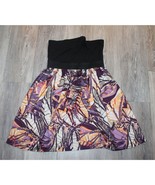 Johnny Martin Womens Midi Dress  Size M Medium Abstract Butterfly Design - £14.66 GBP