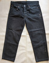 Rare Vintage LEVI&#39;S LEVIS jeans W38 L34 made in USA (jeans shortened) - £38.31 GBP