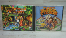 Lot Virtual Villagers: A New Home + School Tycoon PC CD-ROM Game SEALED ... - $8.74