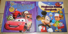 lot 2 Disney Press Books Pixar Storybook Collection &amp; Playhouse Disney Storybook - £18.81 GBP