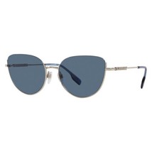 BURBERRY BE3144 110980 Light Gold/Dark Blue 58-18-140 Sunglasses New Authentic - £104.70 GBP