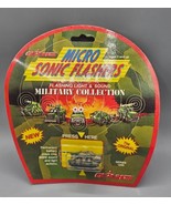VTG Majorette Micro Sonic Flashers Military Collection TANK, Series 1300... - £10.99 GBP