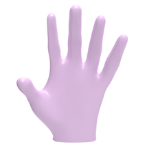 L3VEL3 Nitrile Pearl Lavender Touch Screen Gloves - 100ct image 4