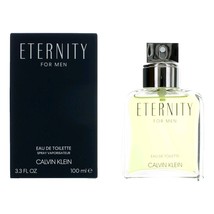 Eternity by Calvin Klein, 3.3 oz Eau De Toilette Spray for Men - £36.24 GBP