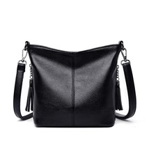 Fashion Trend Sling Messenger Handbags For Women Soft Leather Casual Bucket Vint - £22.21 GBP