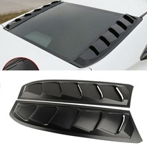 2PCS For 2016-2020 Honda Civic Sedan Rear Side Window Louver Scoop Cover... - $35.00