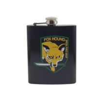 Metal Gear Solid Fox Hound Custom Flask Canteen Collectible Gift Video G... - £20.11 GBP