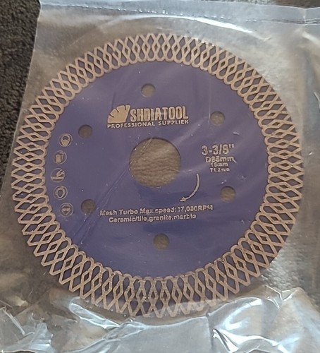 2 85mm Diamond Saw Blade X-Mesh Tile Cutting Disc Grinder Wheel  Ceramic... - $19.99
