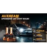 AUXBEAM F2 880 Mini Size, 6500K Cool White, 52W Light Bulbs, 10K Lumens - $27.94 CAD