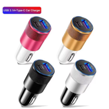 66W USB Car Charger Fast Charging Adapter QC3.0 Type-C PD Phone Charger ... - $12.50