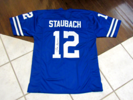 ROGER STAUBACH SBC DALLAS COWBOYS HOF SIGNED AUTO COWBOY FOOTBALL JERSEY... - $247.49