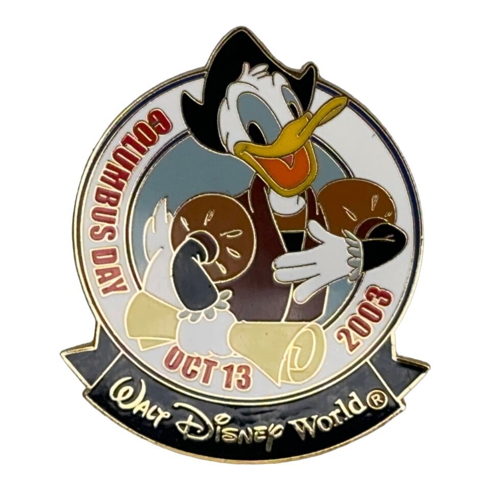 Primary image for Disney Pin Columbus Day 2003 with Donald Duck