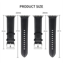 Genuine Leather Strap Band For Apple Watch Series Ultra 49mm 8 7 6 5 4 2... - £67.59 GBP
