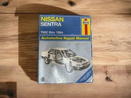 Nissan Sentra 1982-1994 Haynes repair manual 72050 used book service manual - $10.99