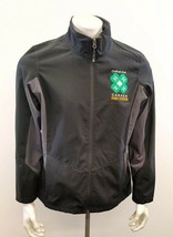 Chatham Kent Women&#39;s Funky Chicken Full Zip Jacket Size XL Black Long Sl... - $7.92