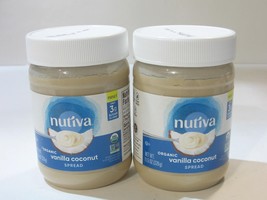 2-PACK - Nutiva Organic Vanilla Coconut Spread, 11.5 oz (326 g) - £17.88 GBP