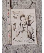 Vintage Margaret O&#39;Brien Photo Card 1940s Child Actress Movie Star FREE ... - £9.74 GBP