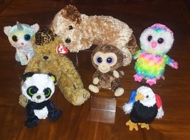  Assorted TY Plush Stuffed Animals Lot of 7 - $19.95