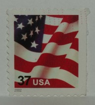 Vintage Stamps American America States Usa 37 C Cent Flag Stamp X1 B35 - £1.38 GBP