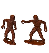 MPC Ring Hand BROWN Army Men Toy Soldier plastic military figure vtg marx lot 1 - $13.81