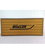 Boat Helm Station Pad EVA Brown Teak with Boston Whaler Logo 16&quot; x 39&quot; x... - $273.07 CAD