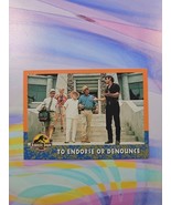 1993 Topps Jurassic Park Trading Card | To Endorse or Denounce #23 - $18.35 MXN