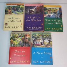 Beloved Mitford Series Book Lot (Books 1-5) Jan Karon Penguin Paperback  - £10.94 GBP