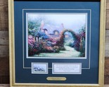 Thomas Kinkade &quot;Glory Of Morning&quot; Signed, Framed &amp; Matted With Accent Pr... - $32.64