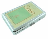 Smoking Green Deco AD Silver MCM Metal Cigarette Case RFID Protection Wa... - £13.62 GBP