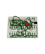 Vintage Silvestri White Miniature Christmas Tulip Shaped Light String-35... - $19.99