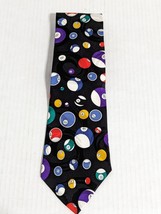 Head 2 Toes Boll o Rama Billiard Balls Designer Necktie Tie Silk Made in USA - £9.90 GBP