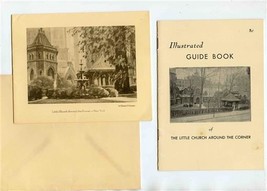 Pictorial Guide Book &amp; Note Card The Little Church Around the Corner New York  - £29.51 GBP