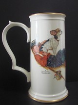 Norman Rockwell Stein- 1 Quart Tankard by Gorham Ltd Edition 4 Seasons, Spring 1 - £9.36 GBP