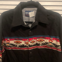 Vintage Wrangler Vintage Western Aztec Southwest Colorful Size L - £98.92 GBP