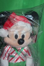 Disney Mickey Mouse Christmas Holiday Stuffed Plush Toy 2023 16&quot; With Tags - £34.90 GBP