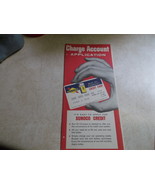 Sunoco Vintage Original Unused Credit Application Form - $5.00