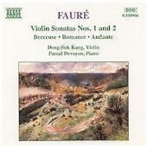 Faure/violin Sonatas 1 and 2 CD (1995) Pre-Owned - £11.87 GBP