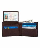 Billfold with ID Pullout - Buffalo Calf Crunch Leather - $37.00