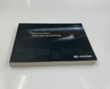 2012 Hyundai Sonata Owners Manual OEM G03B53038 - $9.89