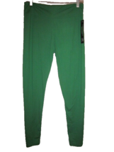 Leggings Depot Leggings Women&#39;s Plus One Size Green Soft Activewear Pants Nwt - £8.65 GBP