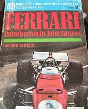 1971 Ballantine&#39;s Illustrée Histoire De The Voiture #5 Ferrari Leonard Setright - £8.43 GBP