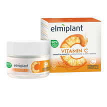 Elmiplant Night Cream Brightening With Vitamin C Anti-Aging 50 ml - £23.59 GBP
