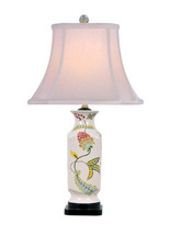 Dragon Fruit Porcelain Vase Table Lamp 24&quot; - £174.37 GBP