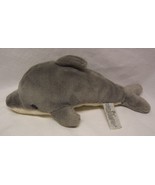 Russ GREY AND WHITE DOLPHIN 12&quot; STUFFED ANIMAL Toy - $16.34