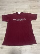 Texas A&amp;M University Aggies Shirt Size M Red Traditions Mens Vtg - $8.08