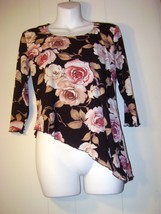 &quot;Limited Too&quot; shades of browns flowered top   Size XXL - £7.98 GBP