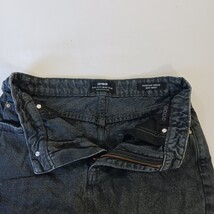 Cotton: On Every Day Denim Skirt Youth Women’s Size 4 Black Distressed (28×15) image 13